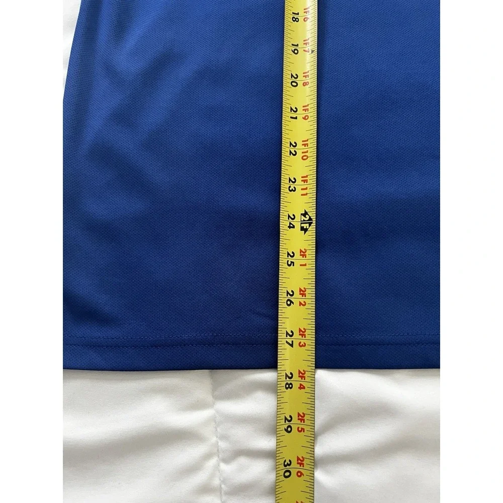 Kansas City Royals 47 Brand Polo Shirt Mens Medium Blue KC MLB (188)